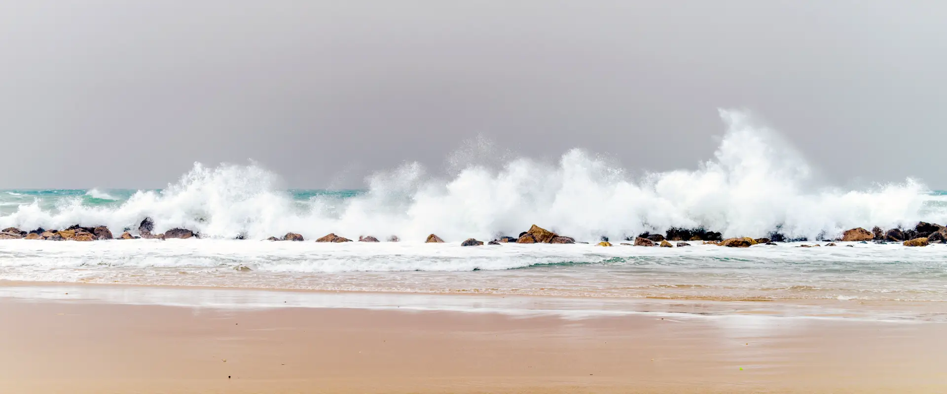 View of the beach and the sea